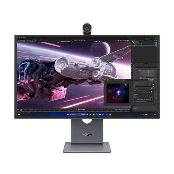 Lenovo Yoga Pro 27UD-10 UHD QD-OLED-Monitor 26,5, 3840 x 2160