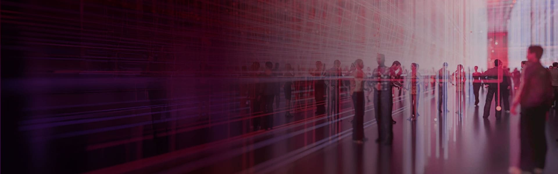 Human interacting with AI application