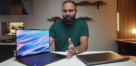 Hardware Canucks presents a Yoga Slim 7i Ultra Aura Edition (14” Intel) laptop. 