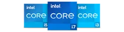 Insigne de la famille Intel Core