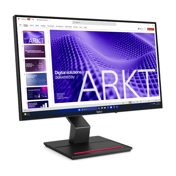 ThinkVision T24D-4t(23.8型/1920×1080/IPS/マルチタッチ/USB-C