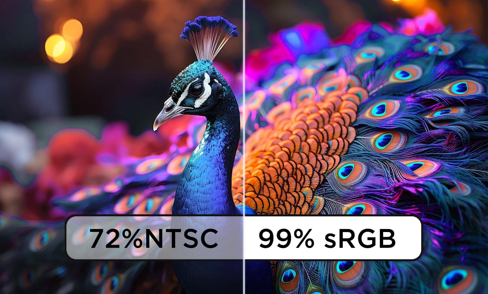 ​Produces smooth and vivid visuals