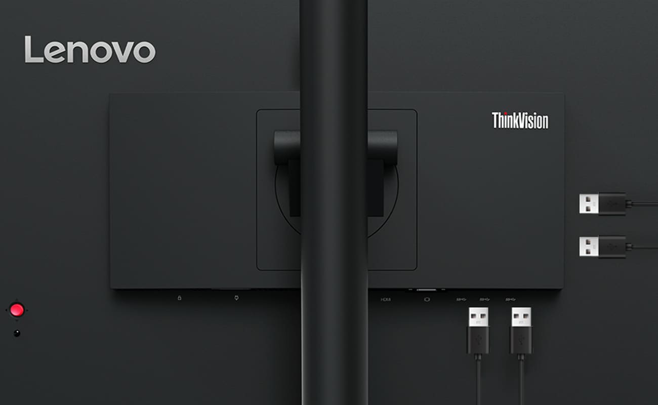 ThinkVision T24i-30(23.8型/1920×1080/IPS/高さ・縦回転) | 63CFMARXJP | レノボ・ ジャパン