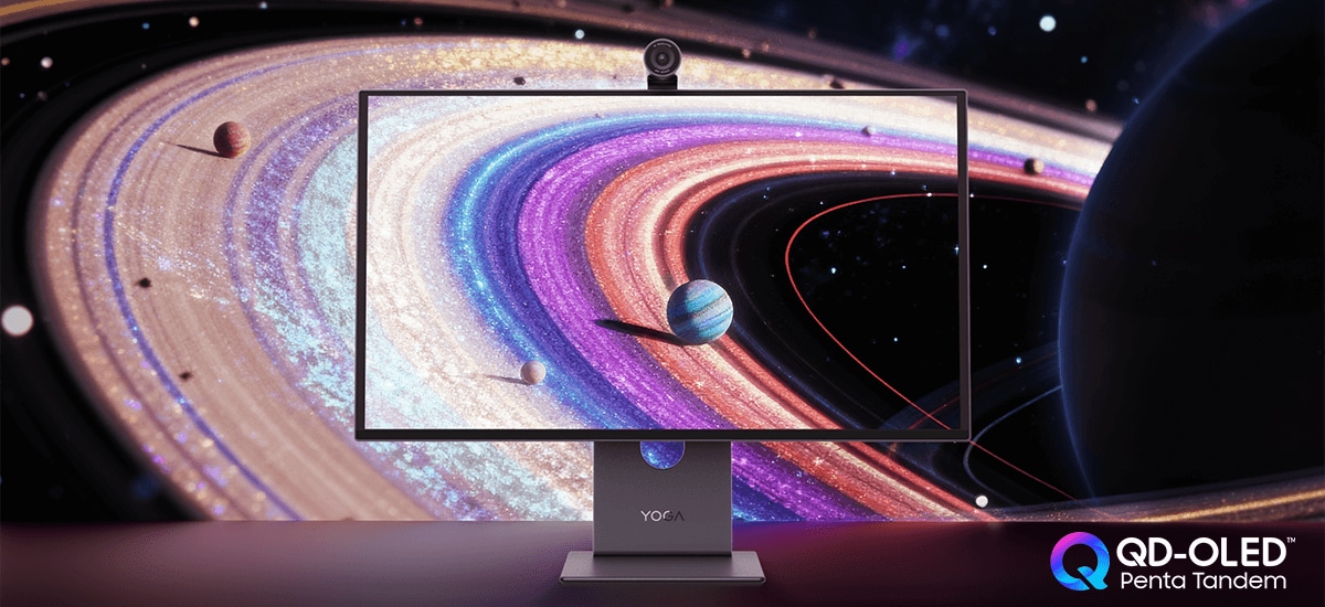 Lenovo Yoga Pro 27UD-10（26.5型/3840×2160/有機EL/120Hz/USB hub/4K