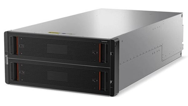 Lenovo D3284 Direct Attached Storage - front facing left