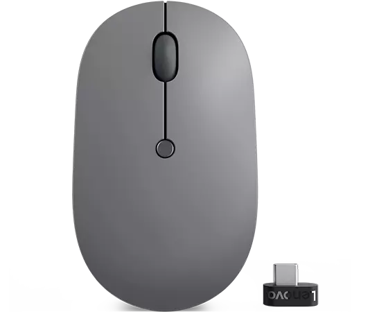 Souris sans fil Lenovo Go USB-C (Noir tonnerre)