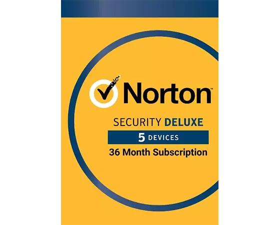 Norton Security Deluxe – Protection for up to 5 Devices 36 Month Subscription