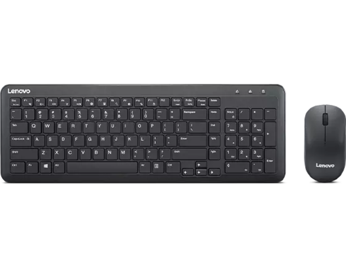 Lenovo 300 Wireless Combo Keyboard and Mouse - US English