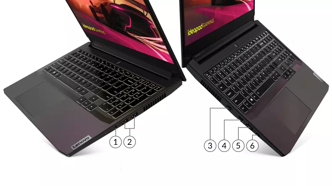 Lenovo IdeaPad Gaming 3 15ACH6 (82K200S7FR) - PC portable Lenovo sur