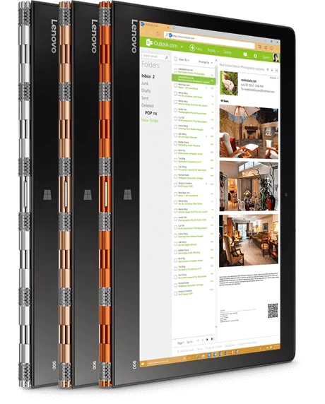 Lenovo Yoga 900 (13-inch), Ultralight 2-in-1 Laptop