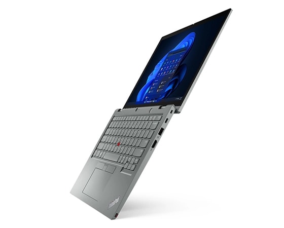 Portátil ThinkPad L13 Yoga (3.ª geração): aberto a 180 graus