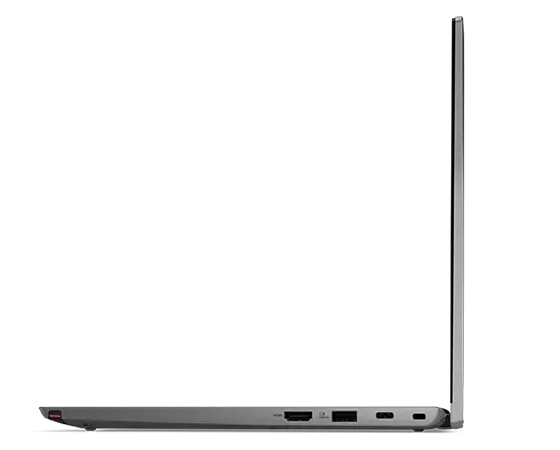 ThinkPad L13 Yoga Gen 3 laptop side-profile view, facing left