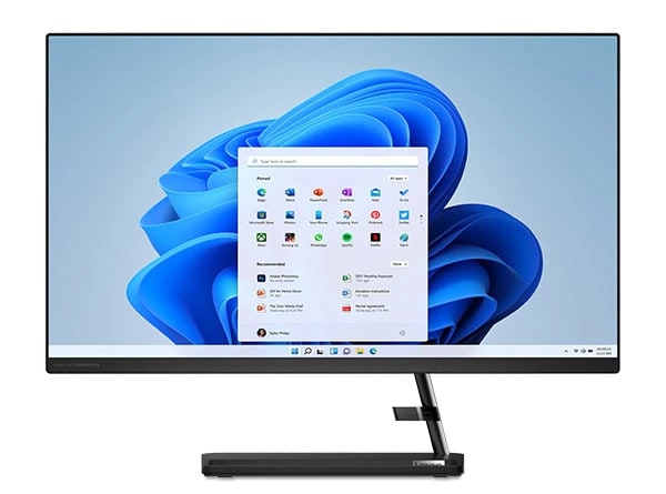 Front view of the Lenovo IdeaCentre AIO 3i 27"