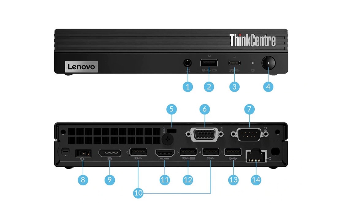 ThinkCentre M70q Tiny | スタンダード超小型デスクトップPC | レノボ 