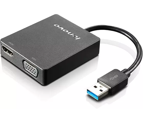 Zoom ind kapok direkte Lenovo Universal USB 3.0 to VGA/HDMI Adapter | Lenovo US