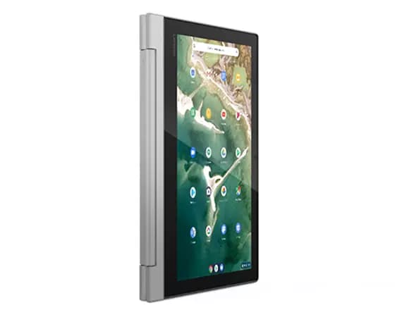 Lenovo IdeaPad Flex 3 Chromebook 11 MTK vertical front three-quarter tablet view