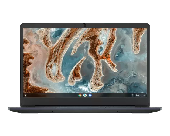 IdeaPad 3 Chromebook Gen 6 (14″ MTK) Abyss Blue Front Facing.