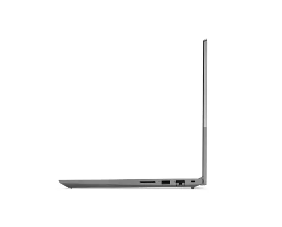 Lenovo ThinkBook 15 Gen 4 (15" AMD) laptop – right profile, lid open.