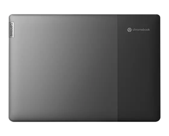 Vue de dessus du capot supérieur du portable Chromebook IdeaPad 5i