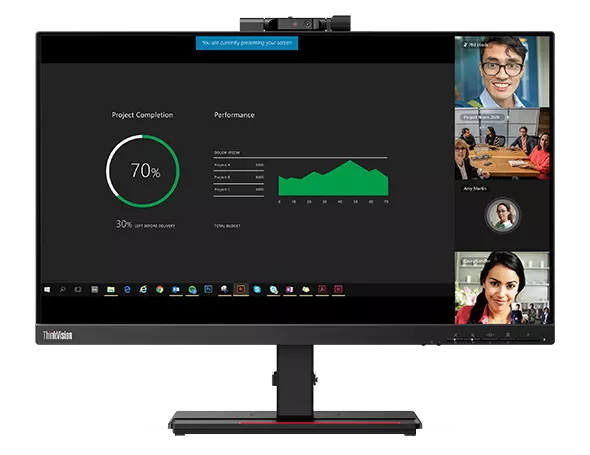 Lenovo - 【美品】Lenovo カメラ付きモニター ThinkVision T22v-20 Amazon.com: Lenovo ThinkVision T22v-20 21.5