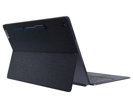 IdeaPad Duet 5 Chromebook Gen 6 (13″ QCOM), Abyss Blue, rear view facing right