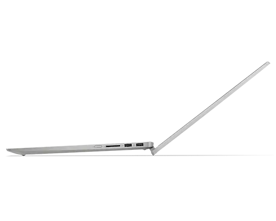 Lenovo IdeaPad Flex 5 Gen 7 (16'' AMD) 2-in-1 laptop—right profile, laptop mode, lid open
