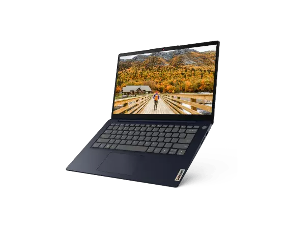 Ideapad 3 14inch Hero Front Tilted Abyss Blue