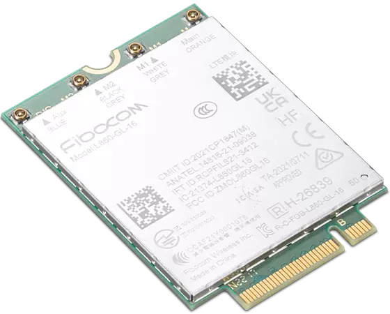 

ThinkPad Fibocom L860 CAT16 4G LTE WWAN Module for ThinkPad X1 Nano Gen 2 & X1 Yoga Gen 7