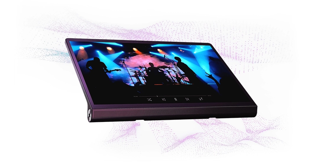 Yoga Tab 13 sound bar with JBL speakers