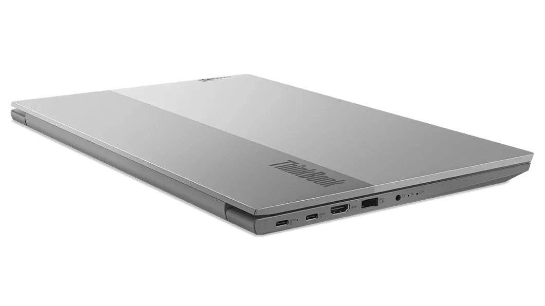 Lenovo ThinkBook 15 Gen 4 (15, AMD) laptop – ¾ left-rear view, lid closed