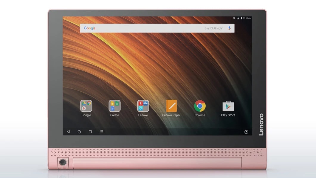 Lenovo Yoga Tab 3 (10) Rose Gold Front View