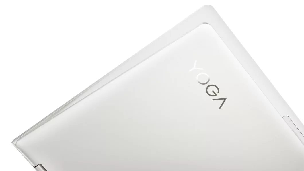 Lenovo Yoga 9i (14) showcasing Yoga logo