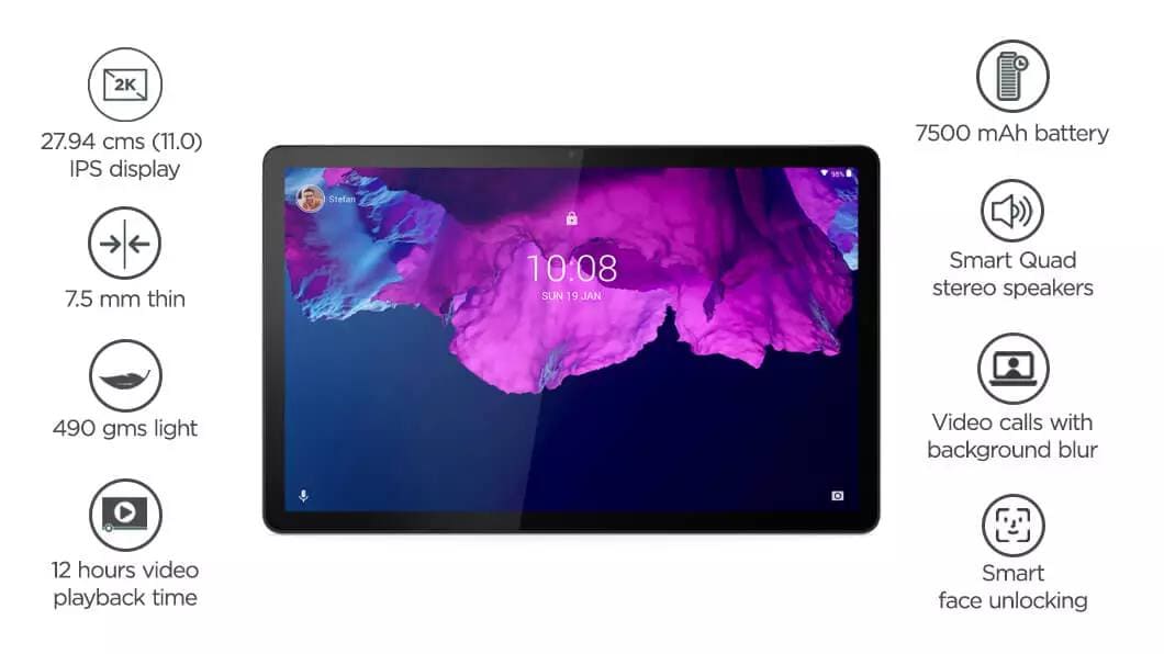 OEM For Lenovo Tab M10 Plus 3rd Gen TB128FU LCD Display Touch Screen  Digitizer