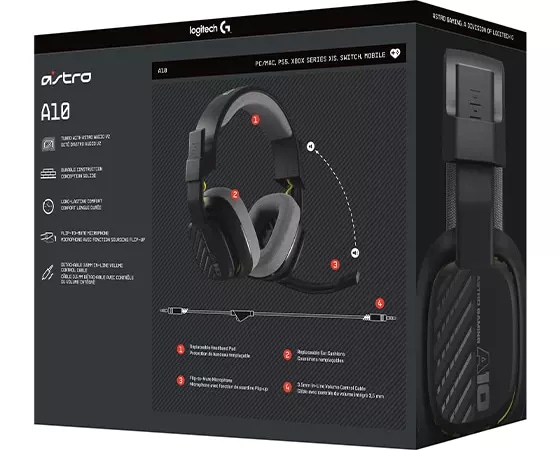 ASTRO Gaming A10 Gaming Headset Gen 2 Xbox - Black | 78153377