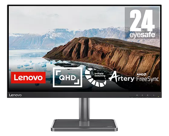 L24q-35 23.8" QHD Monitor (IPS, 75Hz) | Lenovo IE