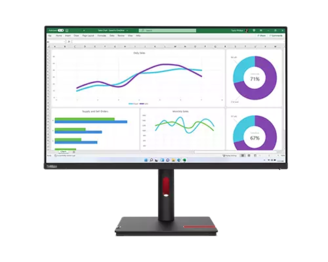 ThinkVision T32p-30(31.5型/3840×2160/IPS/USB-C/高さ・縦回転