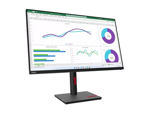 ThinkVision T32h-30(31.5型/2560×1440/IPS/USB-C/高さ・縦回転