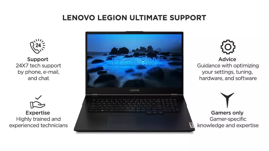 Lenovo Legion 5, 15.6 FHD, AMD Ryzen 5 4600H, NVIDIA GeForce GTX 1650Ti,  8GB, 256GB SSD + 1TB HD, Phantom Black, Windows 10 Home, 82B5001XUS 