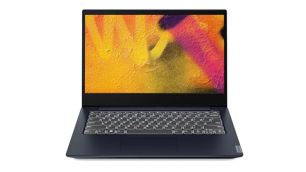 Front view of Lenovo IdeaPad S340 (14, Intel)  showing display