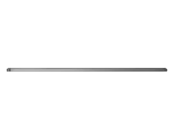 Profilo laterale del tablet Lenovo Tab Extreme, in orizzontale, che mostra il lato inferiore del dispositivo