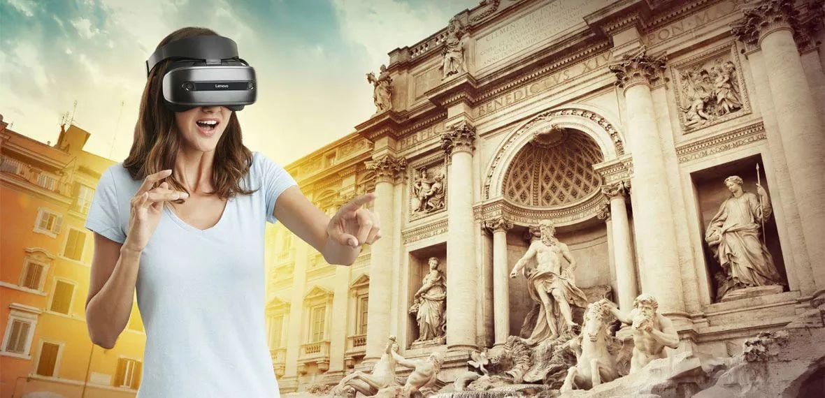 Cadeaux entreprise fin d'année - Casque réalité virtuelle Lenovo