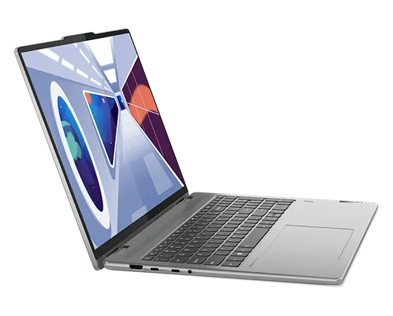 Portable Yoga 7i Gen 8 ouvert, orienté vers la droite