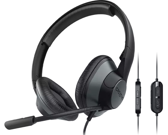 Photos - Headphones Creative Labs  HS 720 V2 On-Ear Headset - Black 78326516 
