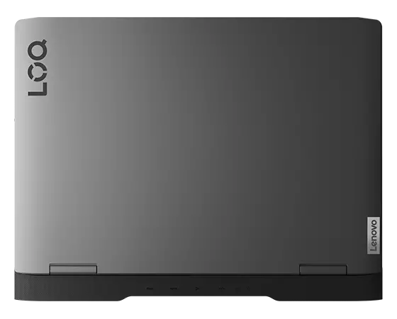 Portable de gaming Lenovo LOQ 16IRH8 - Vue de dessus, capot fermé