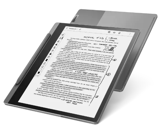 Lenovo Smart Paper, 10.3” E-ink display for note-taking, sketching, &  reading