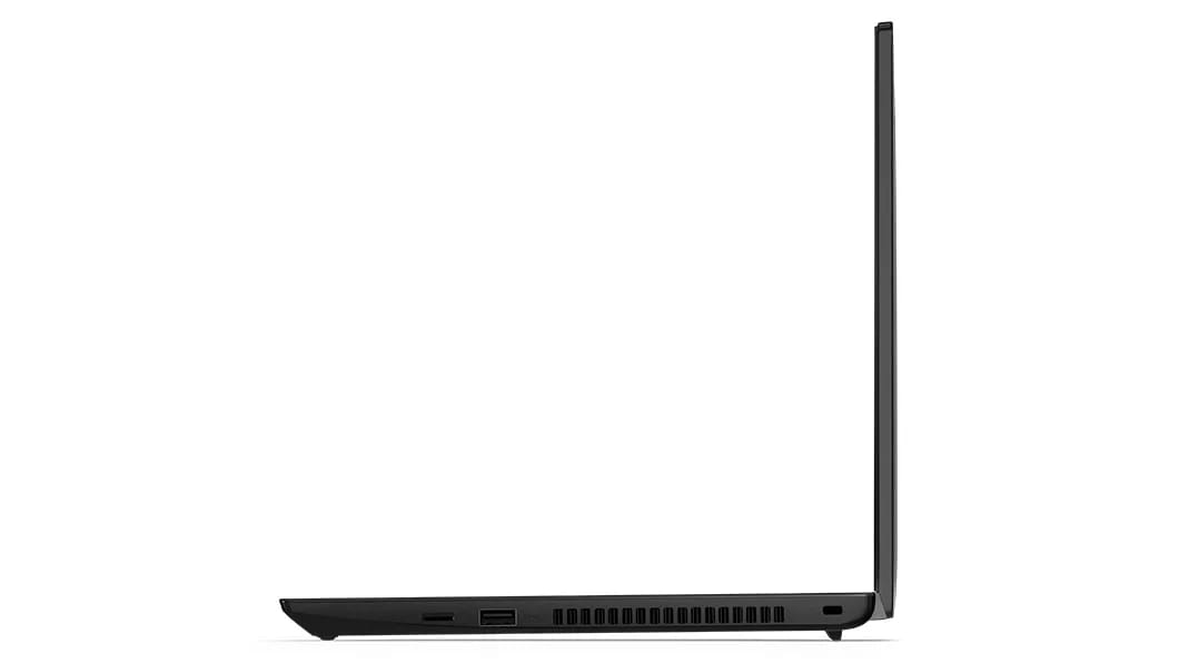 Lenovo ThinkPad L14 Gen 4 (14, AMD) laptop – right view, lid open
