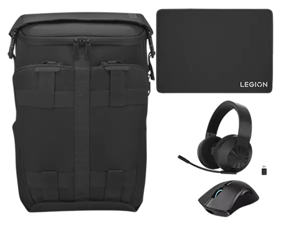 Lenovo Gaming Bundle 4 - Headset, 17" Backpack, Mouse, Mouse Pad